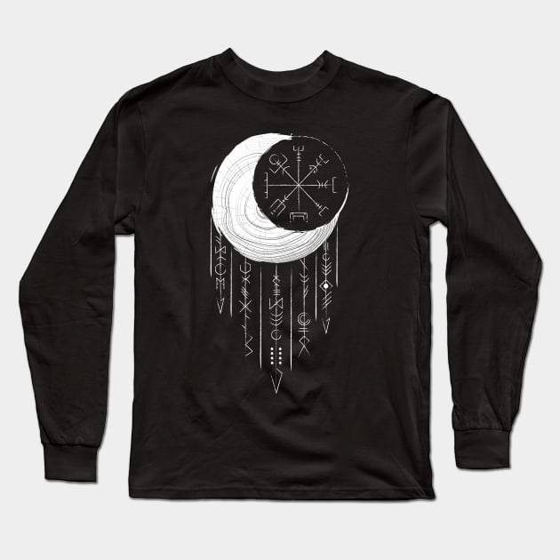 Moon Dreaming Long Sleeve T-Shirt by ValhallaDesigns